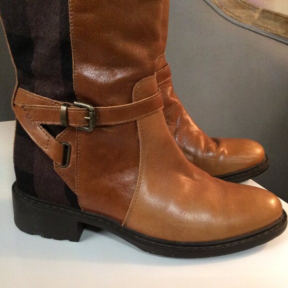 Charles David Italian leather riding boots - Picture 3 of 10